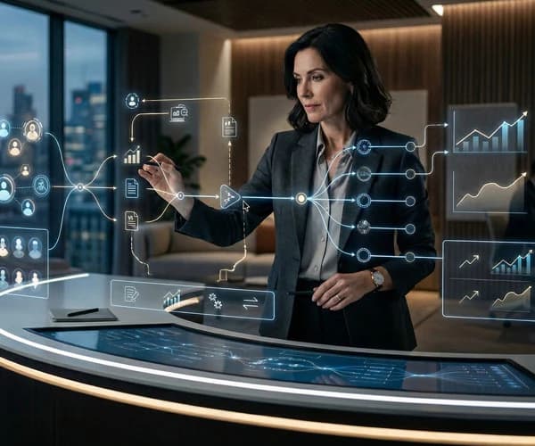 Digital transformation marketing strategy dashboard